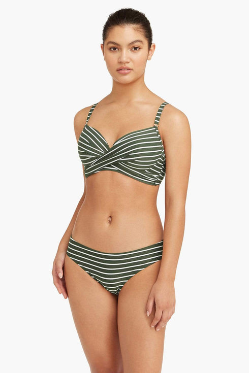 Sea Level Chamarel Cross Front Moulded Underwire Bra